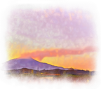 Sicily Sunsets (Mont'Etna) - Unisex with sleeve patch