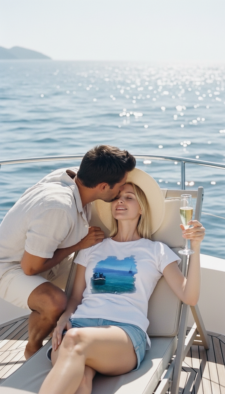 Island Hopping In Croatia - Women's T-Shirt