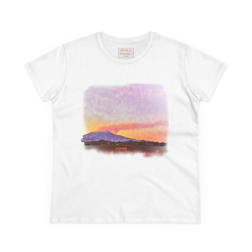 Sicily Sunsets (Mont'Etna) - Women's T-Shirts