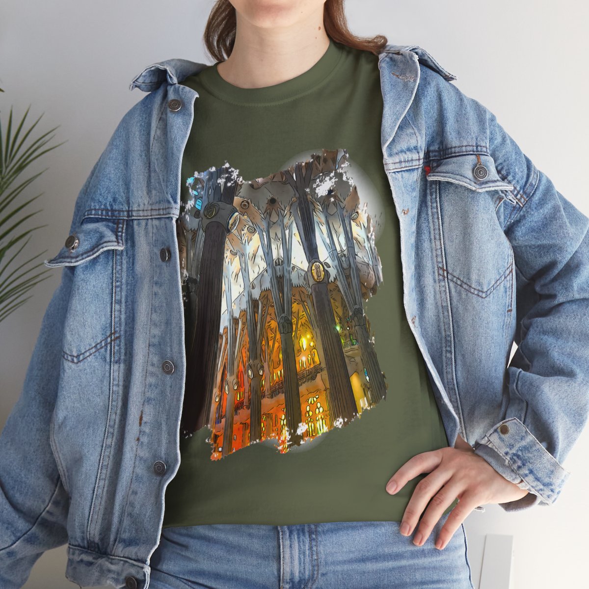 Sagrada Familia (Barcelona, Spain) - Unisex with sleeve patch