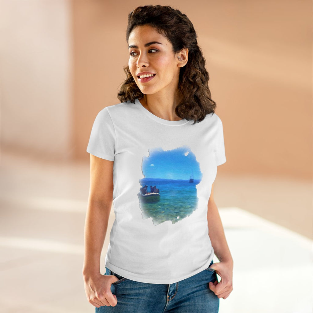 Island Hopping In Croatia - Women's T-Shirt