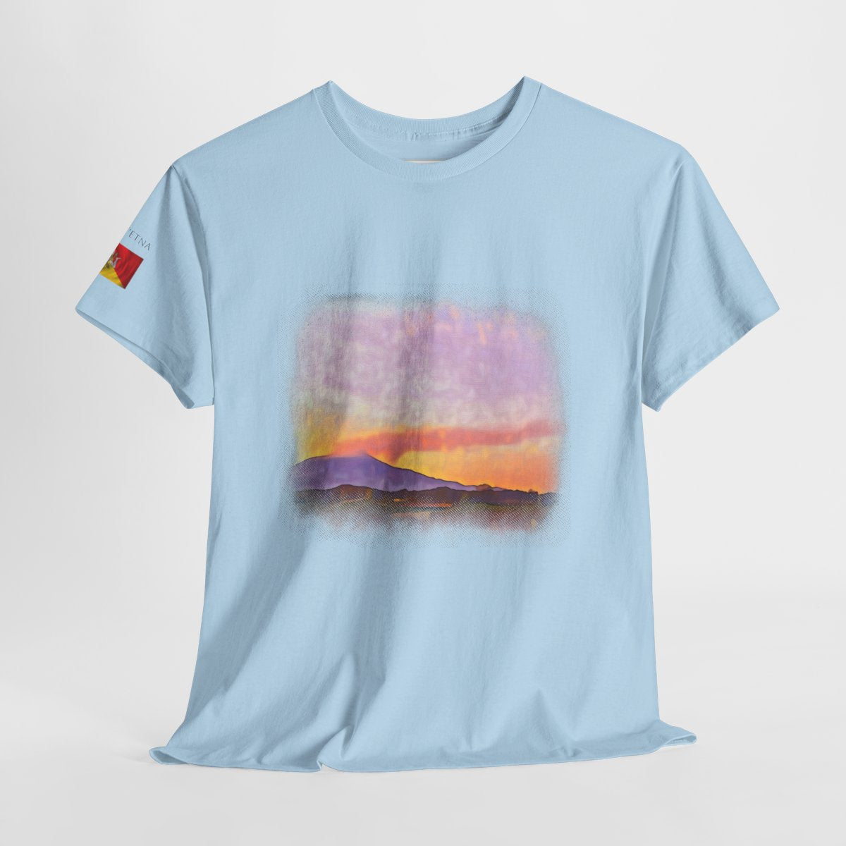 Sicily Sunsets (Mont'Etna) - Unisex with sleeve patch