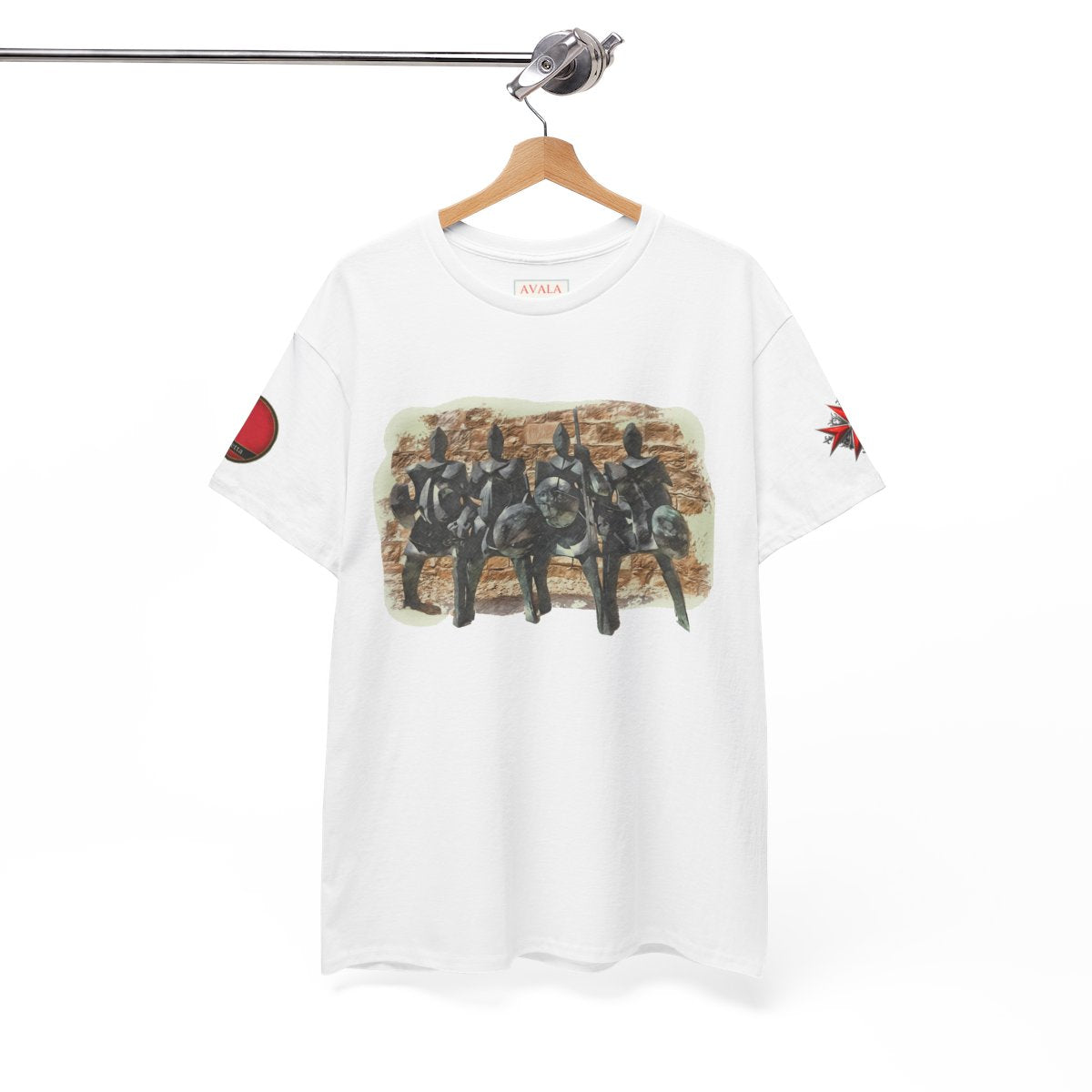 Malta's Knights - Unisex with two sleeve patches (Valetta, Malta)