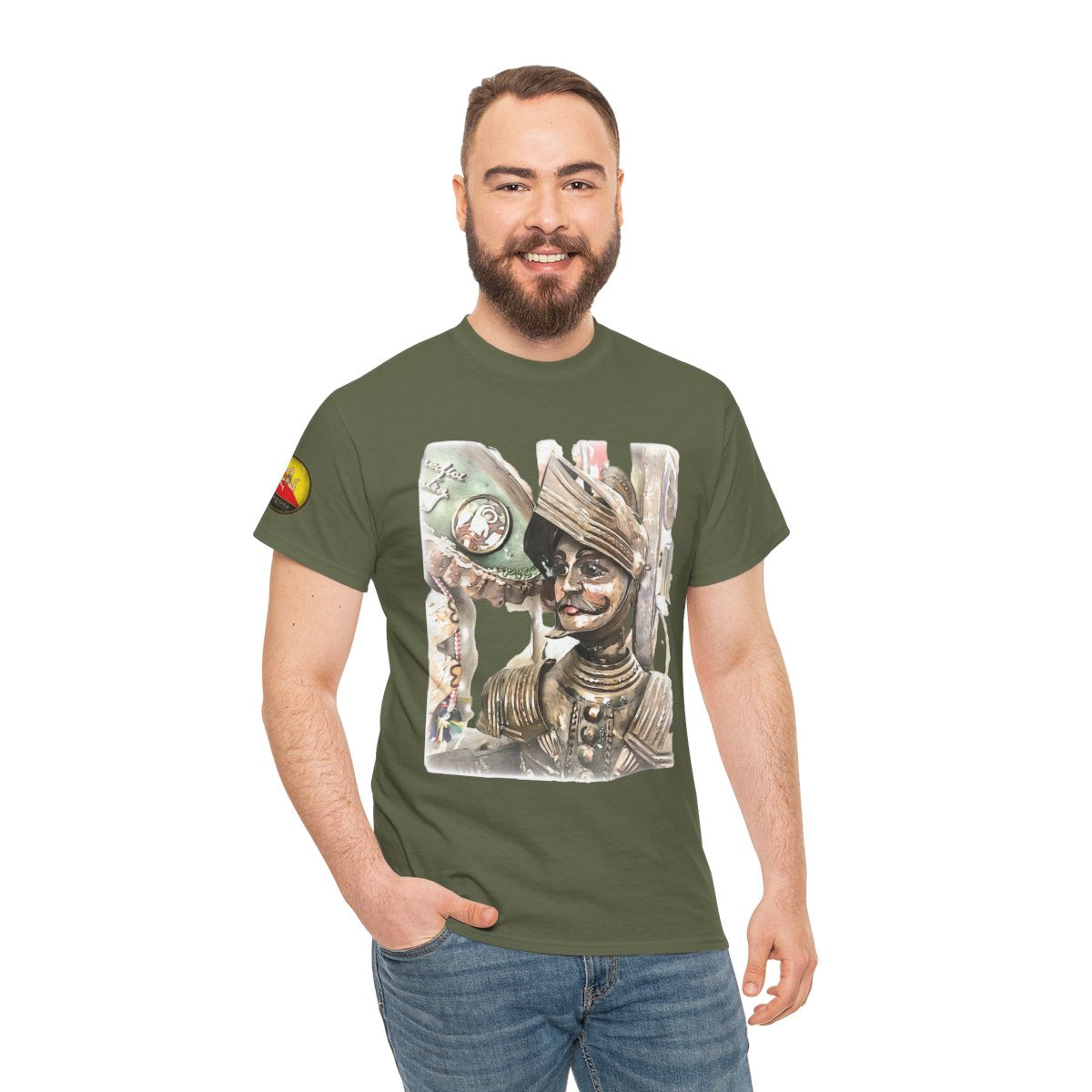 Sicilian Puppets (Ragusa, Sicily) - Unisex with sleeve patch