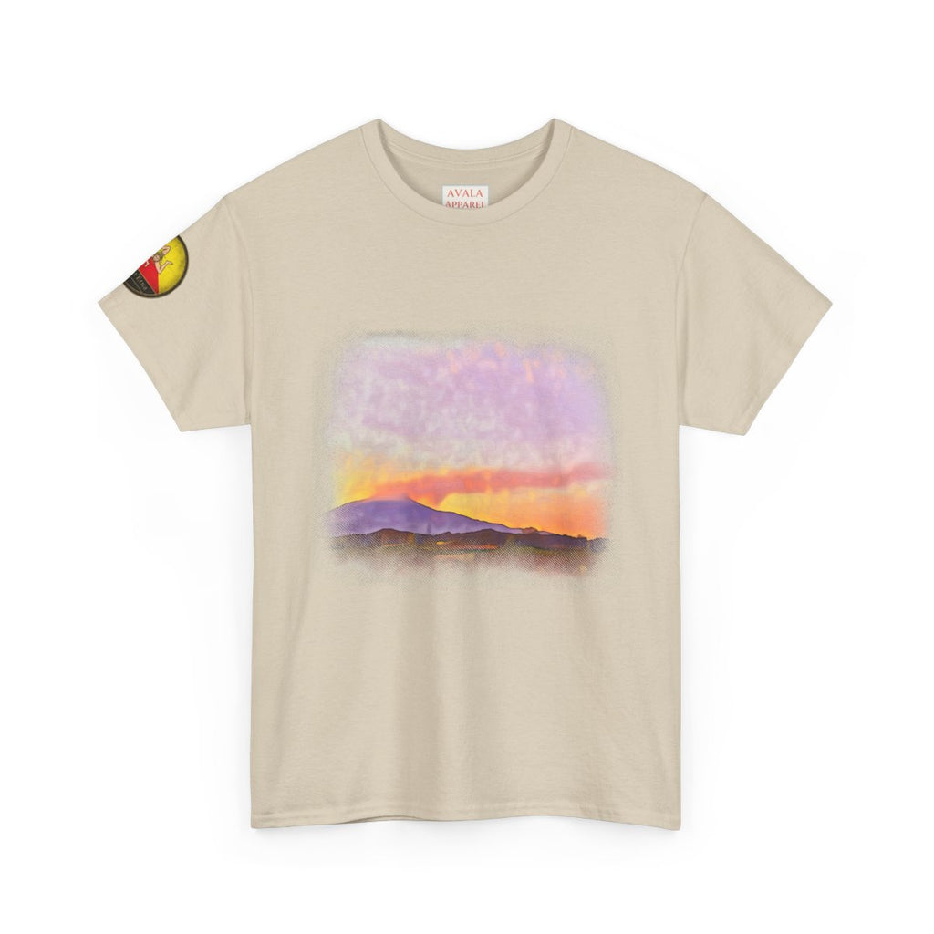 Sicily Sunsets (Mont'Etna) - Unisex with sleeve patch