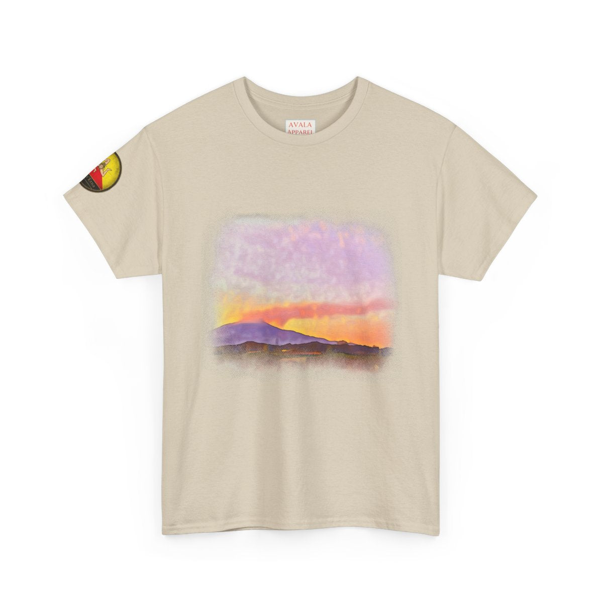 Sicily Sunsets (Mont'Etna) - Unisex with sleeve patch