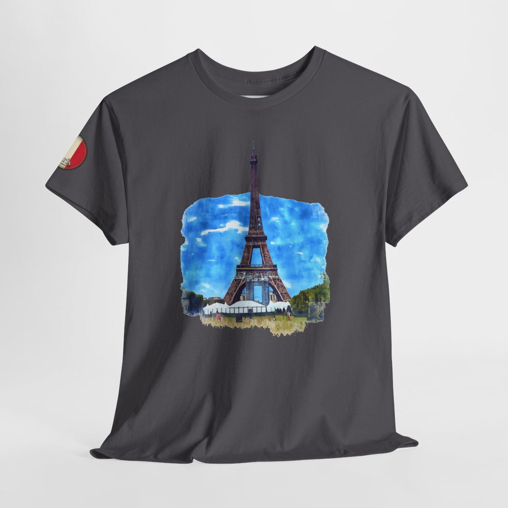 Eiffel Tower - Unisex with sleeve patch (Paris, France)