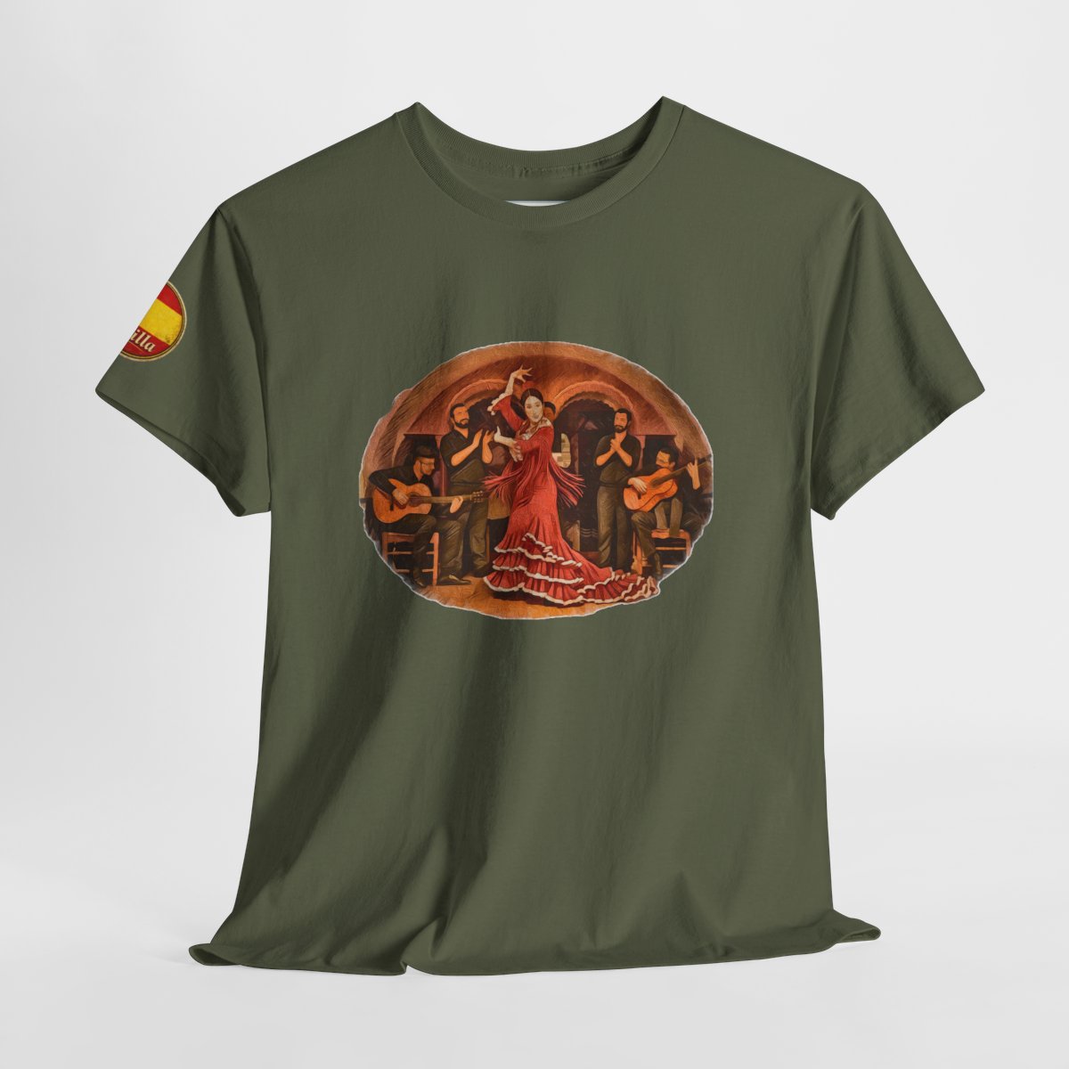 Flamenco Dancing (Seville, Spain) - Unisex with sleeve patch