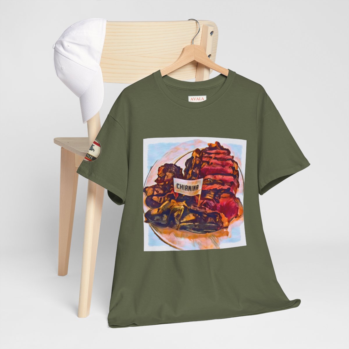 Chianina Steak (Florence, Italy) - Unisex with sleeve patch