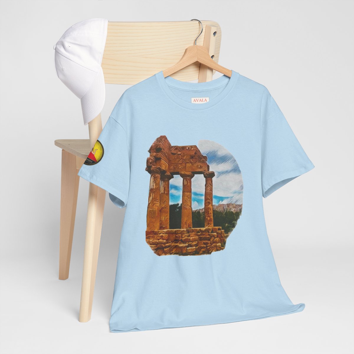 Valley of the Temples 1  (Agrigento, Sicily) - Unisex with sleeve patch