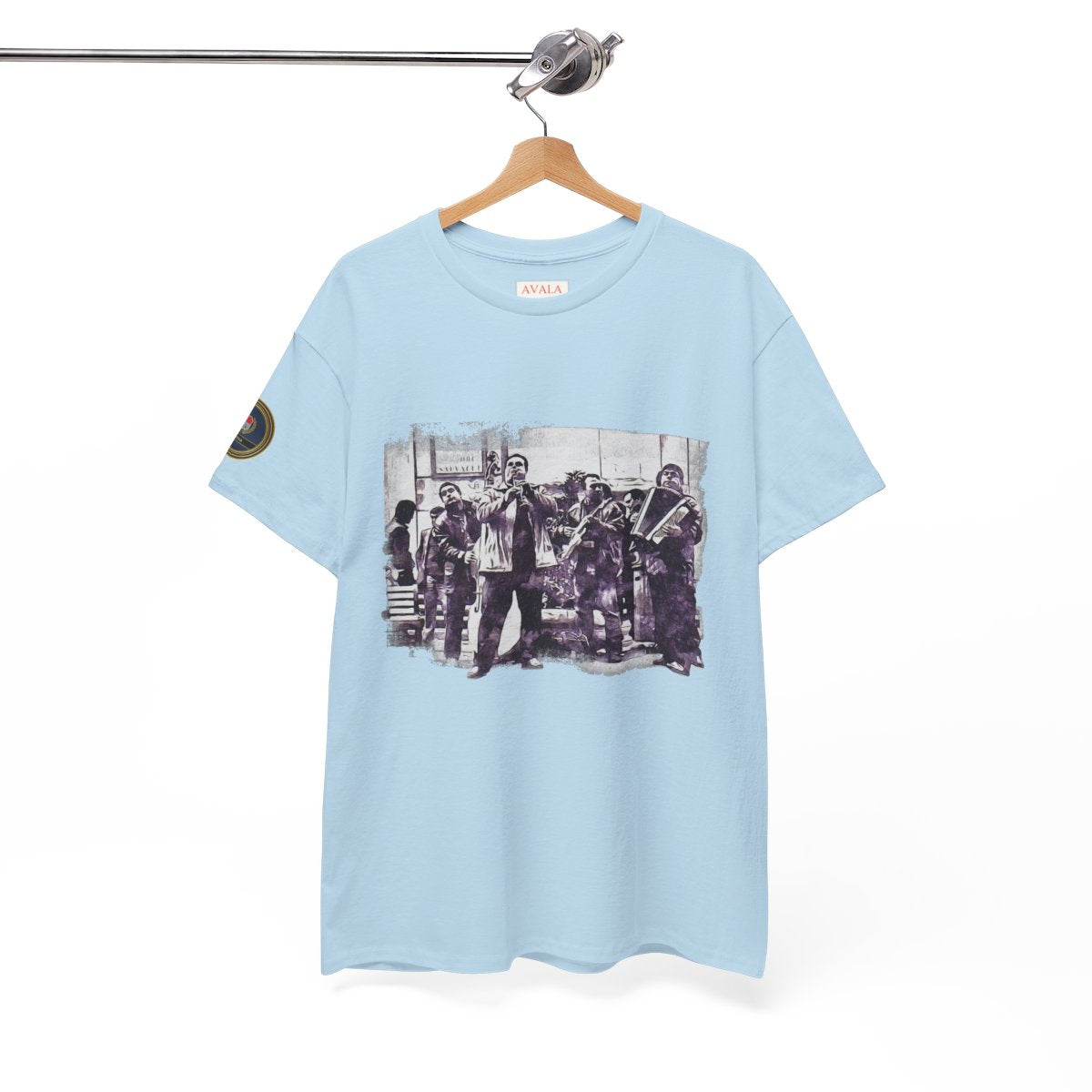 Roman Street Band - Unisex with sleeve patch (Roma, Italia)