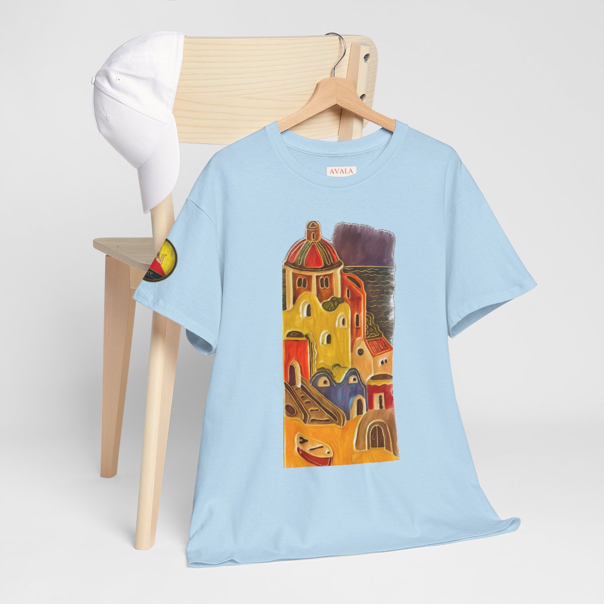Erice, Sicily  - Unisex with sleeve patch