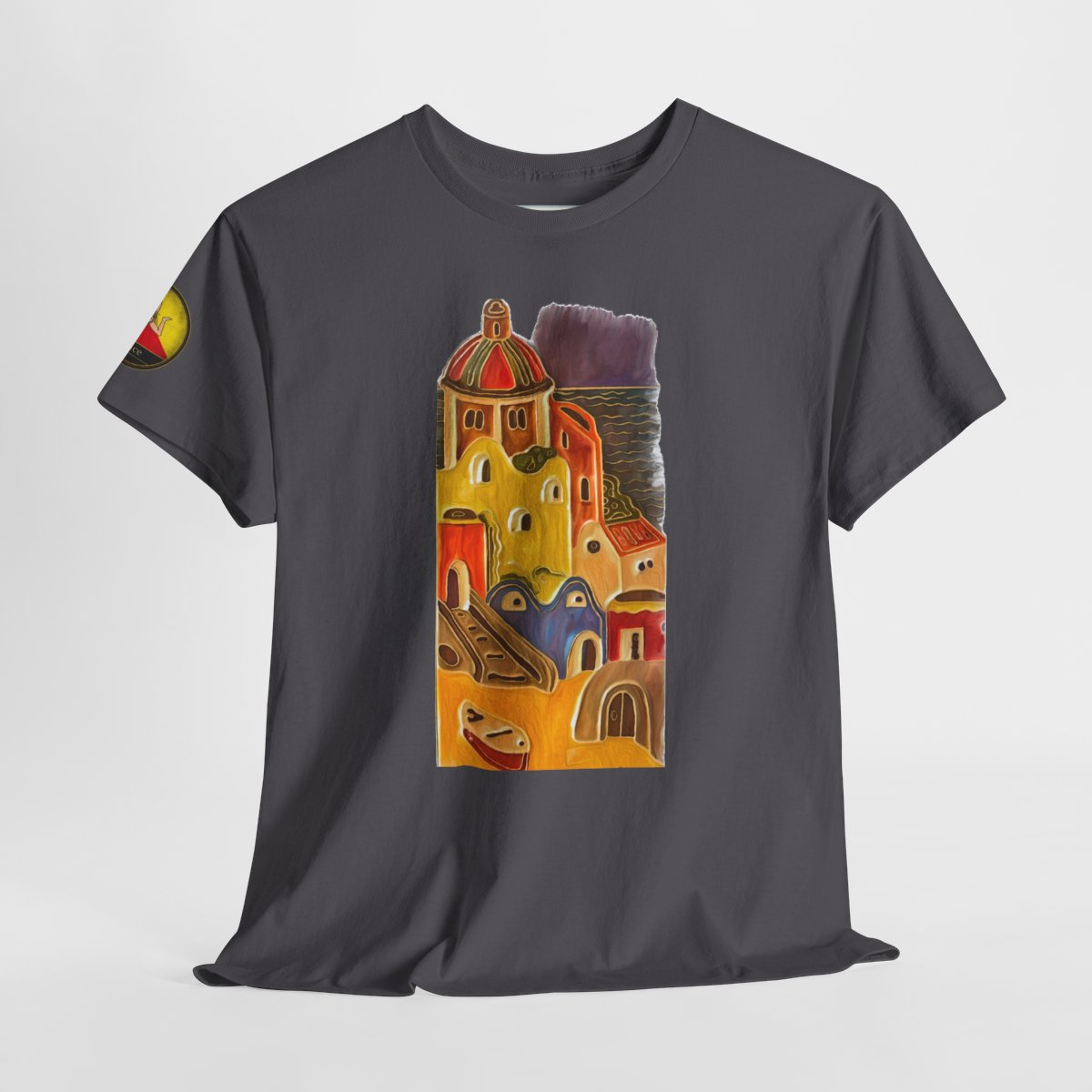 Erice, Sicily  - Unisex with sleeve patch