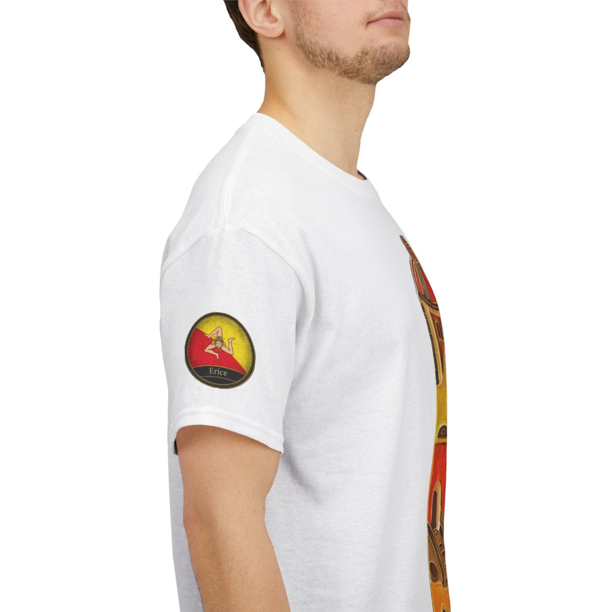 Erice, Sicily  - Unisex with sleeve patch