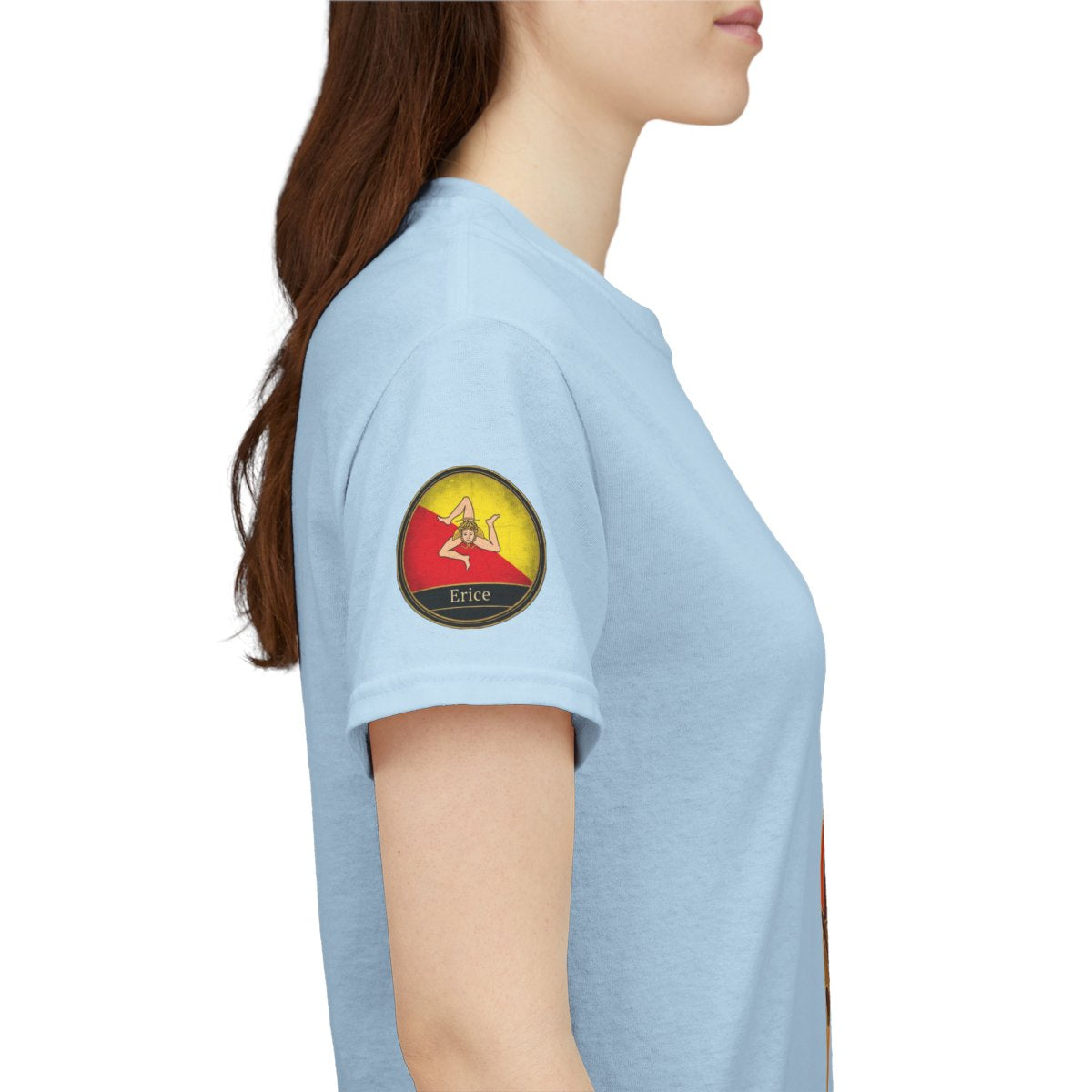 Erice, Sicily  - Unisex with sleeve patch