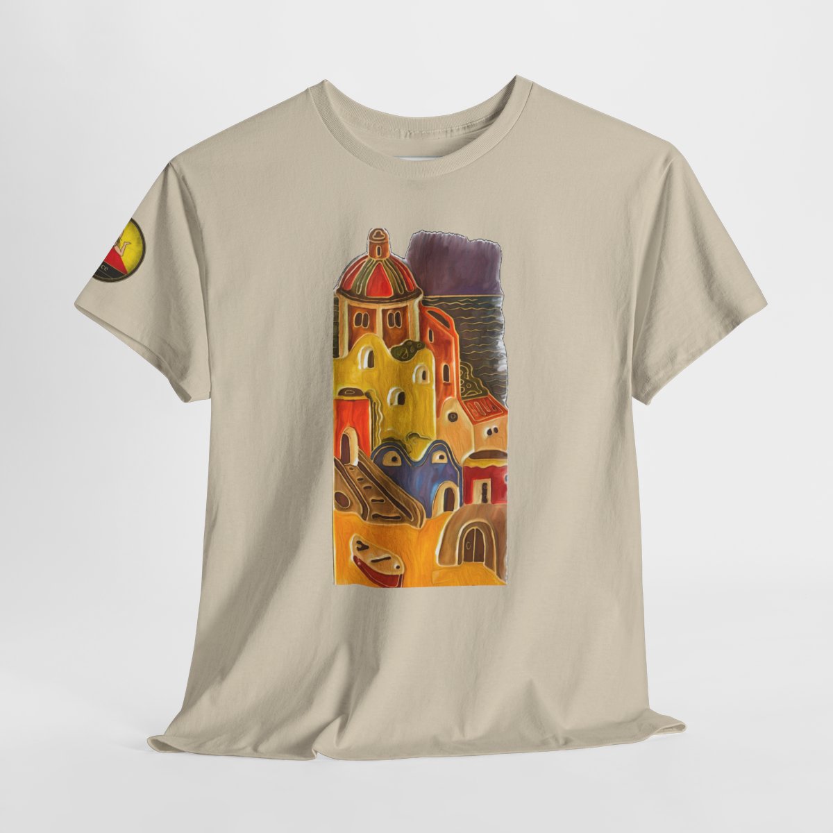 Erice, Sicily  - Unisex with sleeve patch