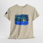 Island of Capri 2 - Unisex with sleeve patch (Blue Grotto)