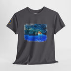 Island of Capri 2 - Unisex with sleeve patch (Blue Grotto)