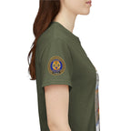Tropea, Calabria - Unisex t-shirt with sleeve patch