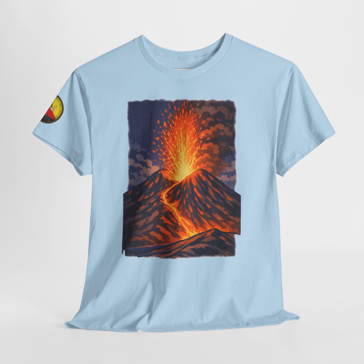 Mont'Etna, Sicily 2 - Unisex with sleeve patch