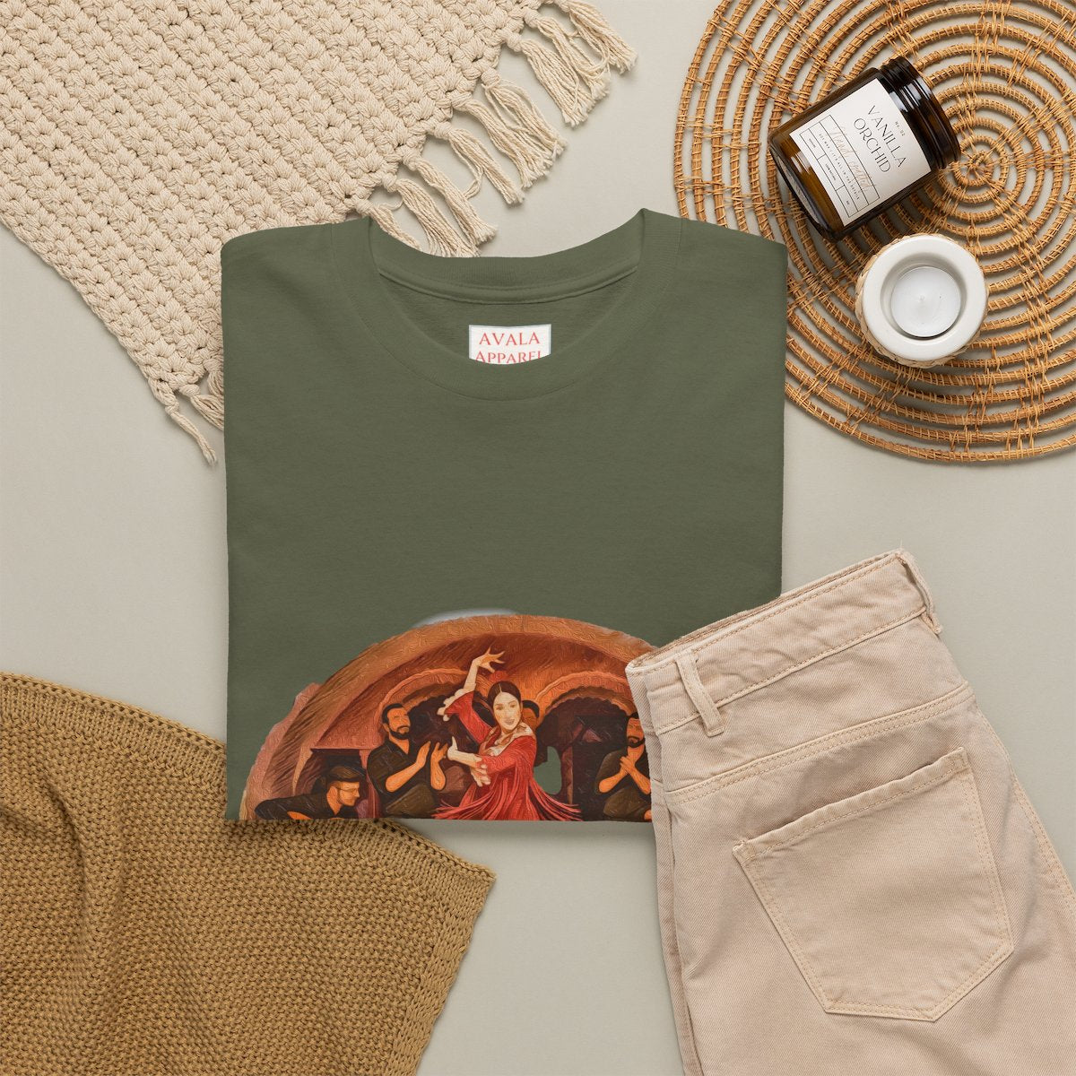 Flamenco Dancing (Seville, Spain) - Unisex with sleeve patch