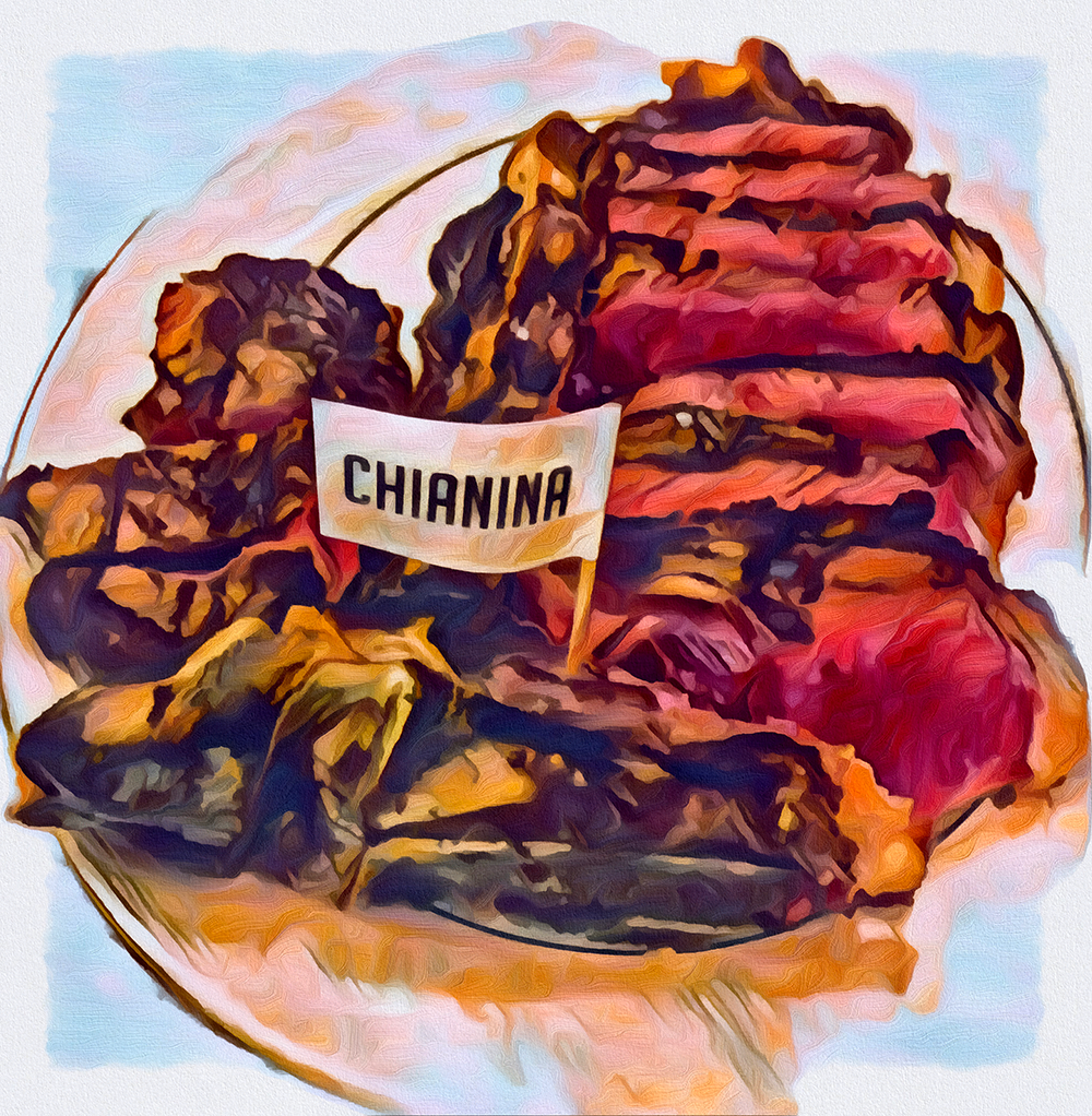 Chianina Steak (Florence, Italy) - Unisex with sleeve patch