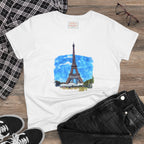 Eiffel Tower - Women's T-Shirt (Paris, France)