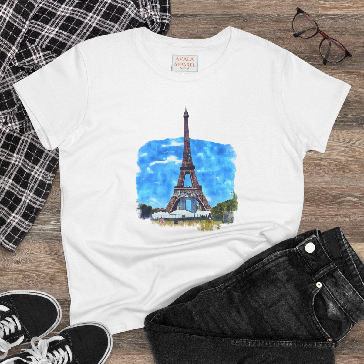 Eiffel Tower - Women's T-Shirt (Paris, France)