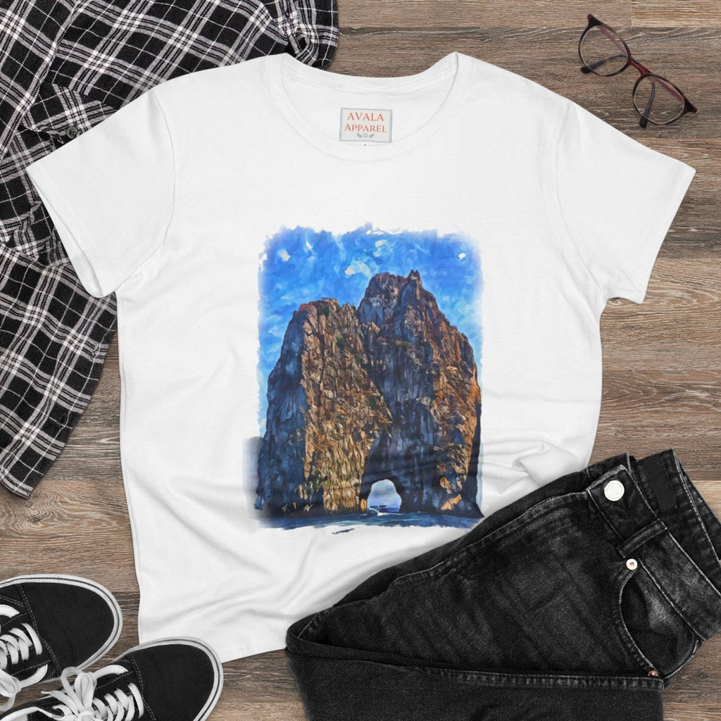 Island of Capri 1 - Women's T Shirt (Rock Formation)