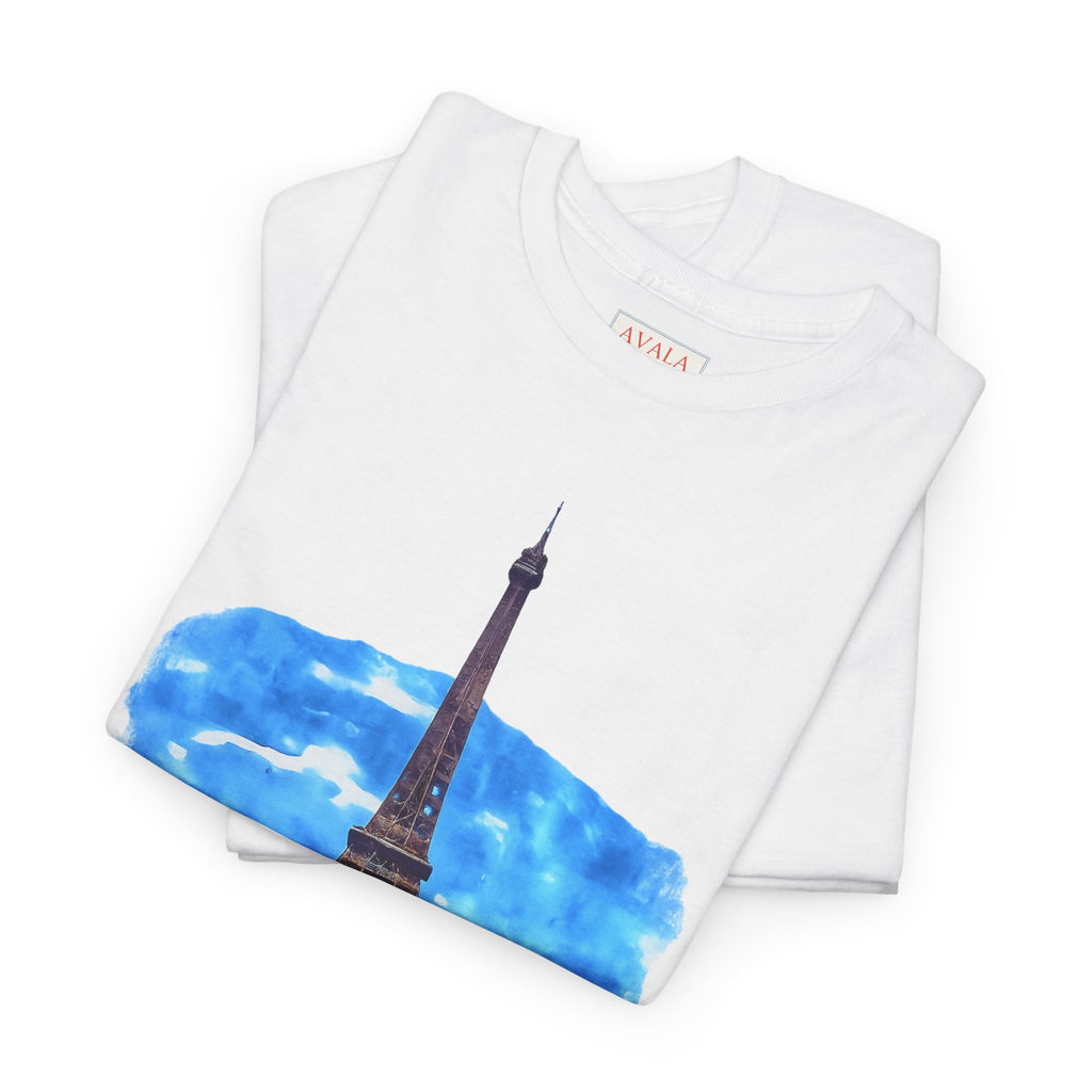 Eiffel Tower - Unisex with sleeve patch (Paris, France)