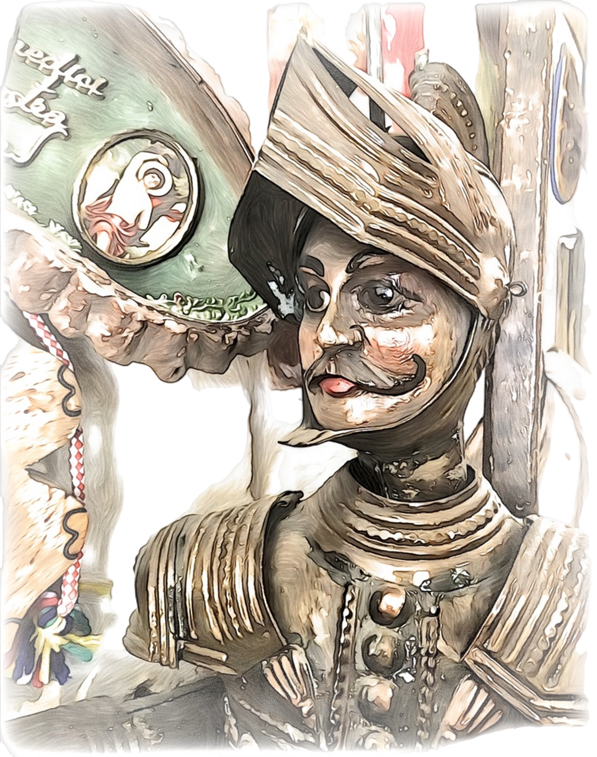 Sicilian Puppets (Ragusa, Sicily) - Unisex with sleeve patch