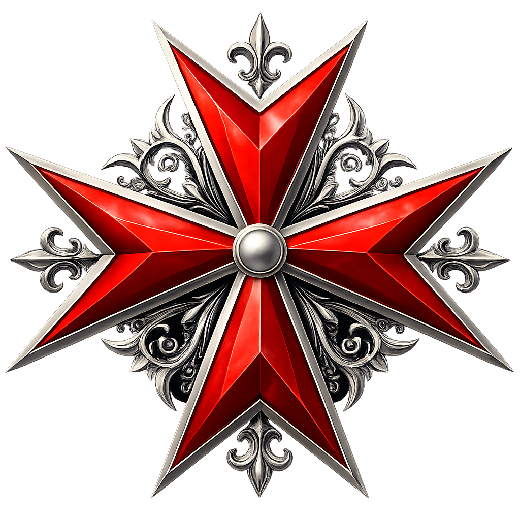 Malta's Knights - Unisex with two sleeve patches (Valetta, Malta)