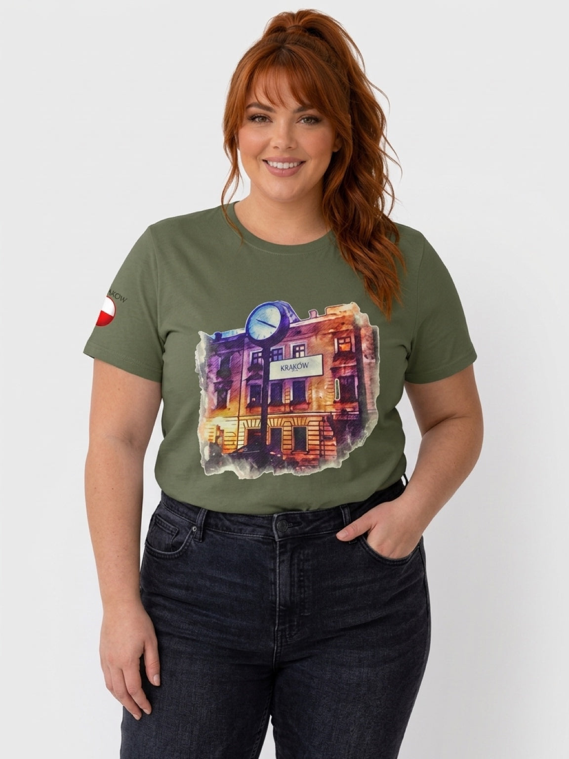 Kraków, Poland - Unisex with sleeve patch