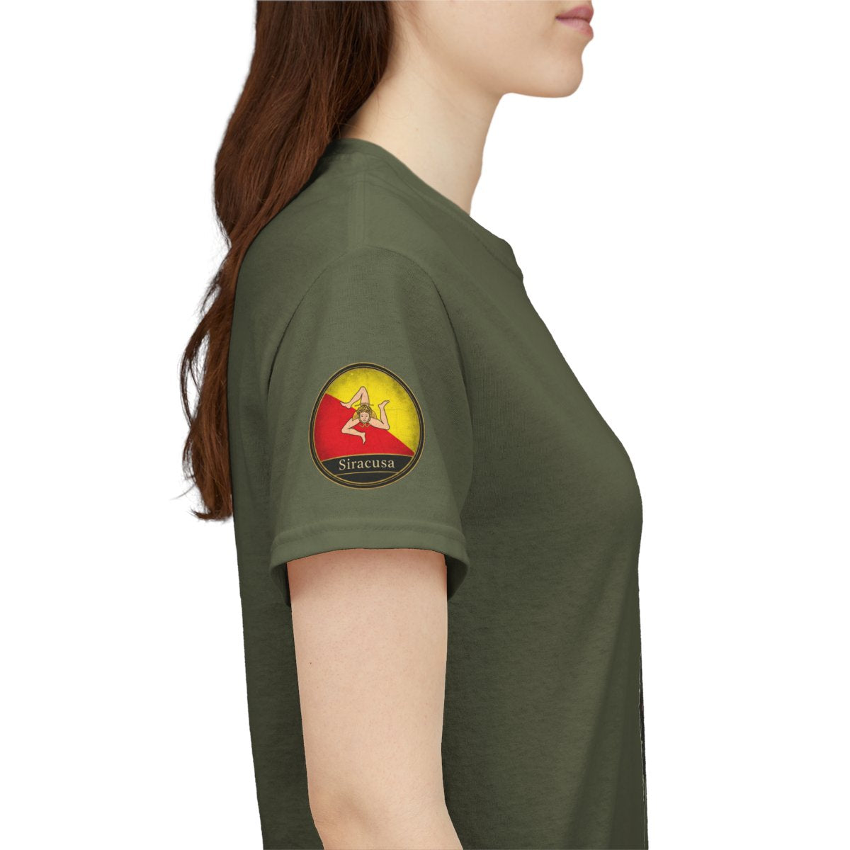 Orange Picking (Siracusa, Sicily) - Unisex with sleeve patch