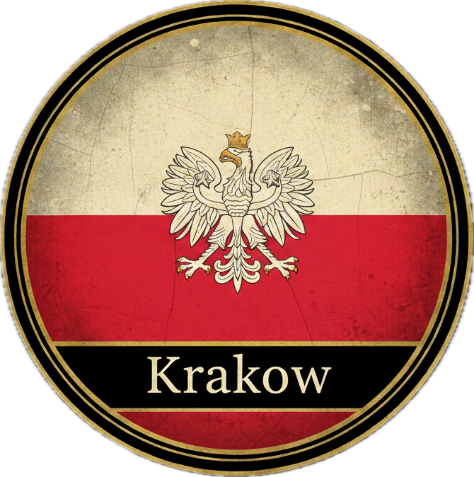 Kraków, Poland - Unisex with sleeve patch