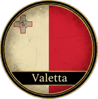 Malta's Knights - Unisex with two sleeve patches (Valetta, Malta)