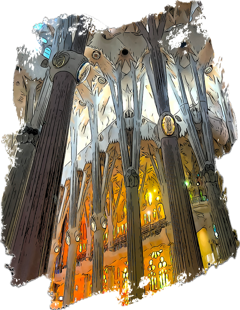 Sagrada Familia (Barcelona, Spain) - Unisex with sleeve patch