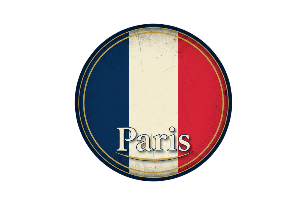 Eiffel Tower - Unisex with sleeve patch (Paris, France)