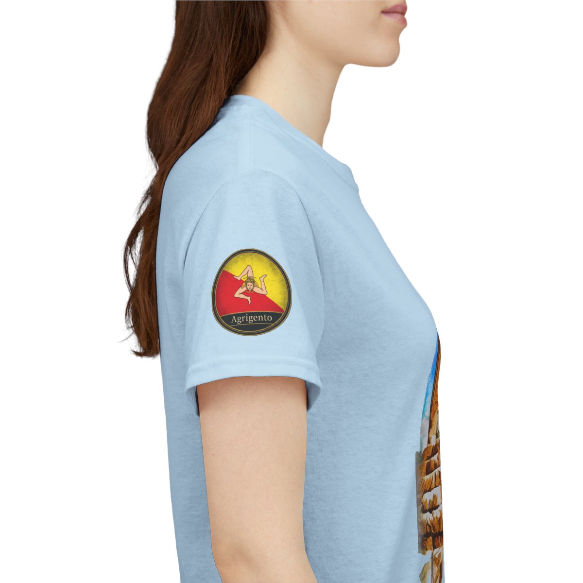 Valley of the Temples 2 (Agrigento, Sicily) - Unisex with sleeve patch.