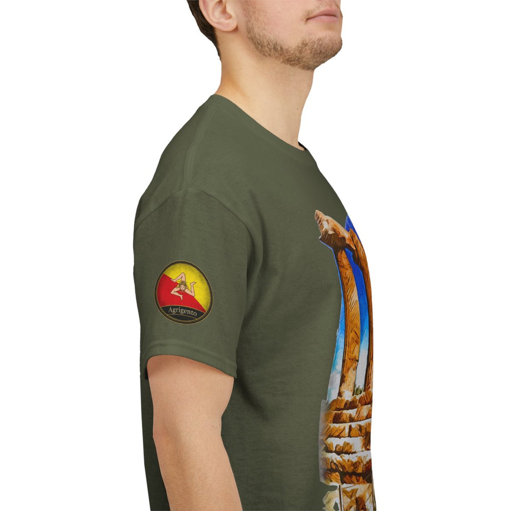 Valley of the Temples 2 (Agrigento, Sicily) - Unisex with sleeve patch.