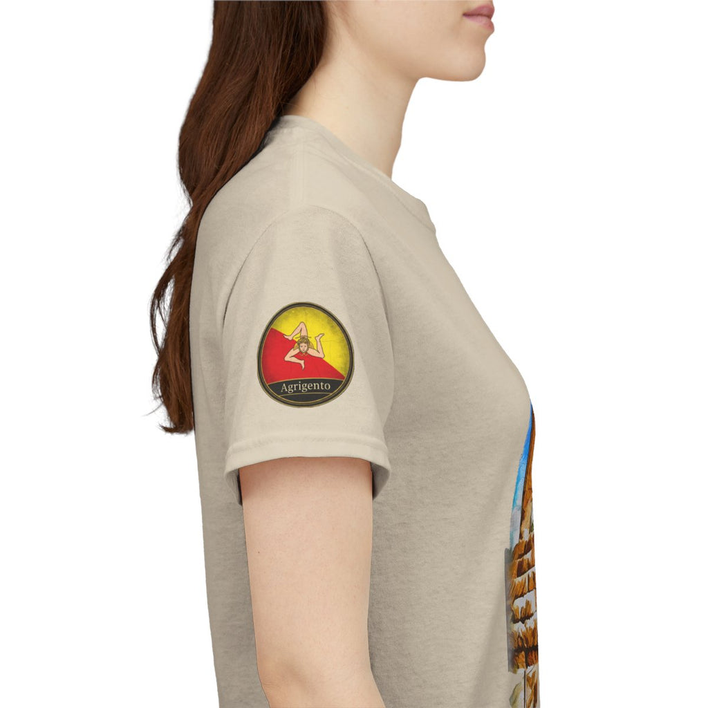 Valley of the Temples 2 (Agrigento, Sicily) - Unisex with sleeve patch.