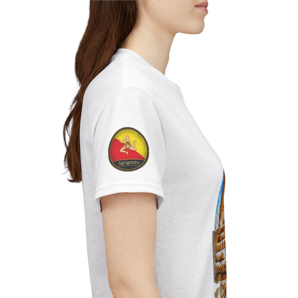 Valley of the Temples 2 (Agrigento, Sicily) - Unisex with sleeve patch.