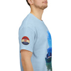 Island Hopping In Croatia - Unisex with sleeve patch