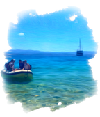 Island Hopping In Croatia - Women's T-Shirt