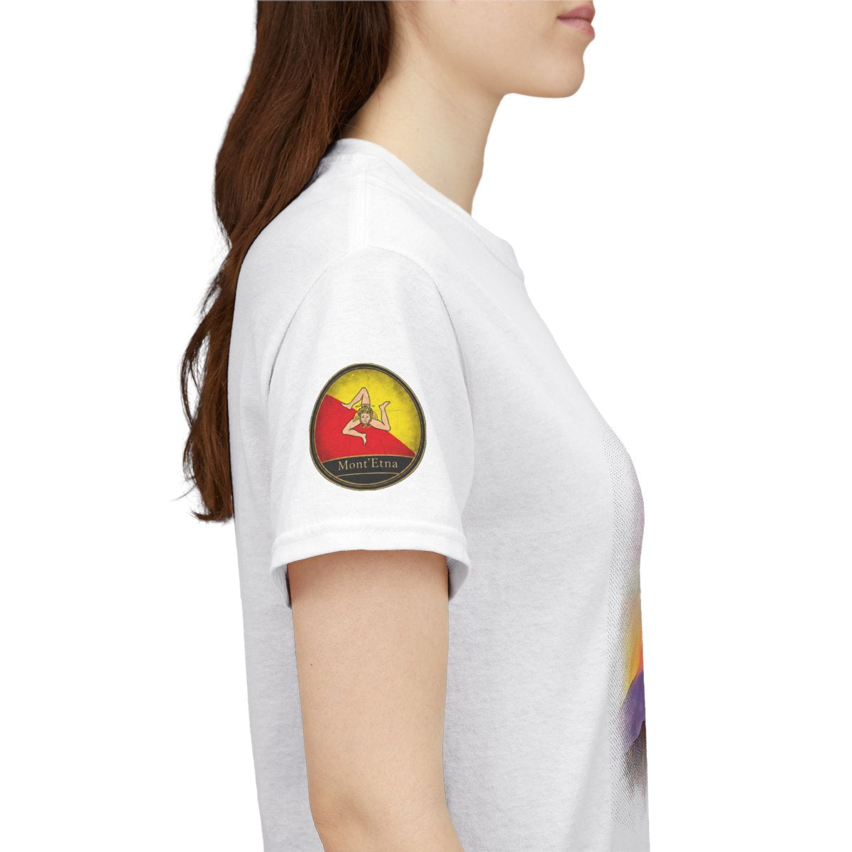 Mont'Etna, Sicily 2 - Unisex with sleeve patch