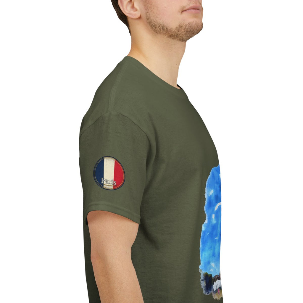 Eiffel Tower - Unisex with sleeve patch (Paris, France)