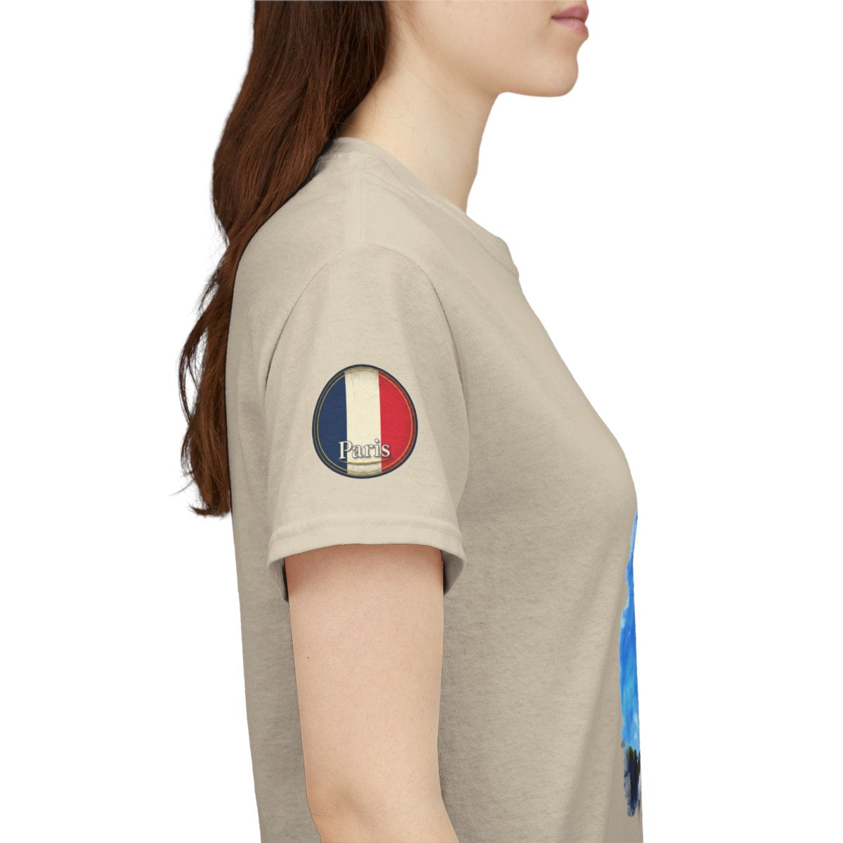 Eiffel Tower - Unisex with sleeve patch (Paris, France)