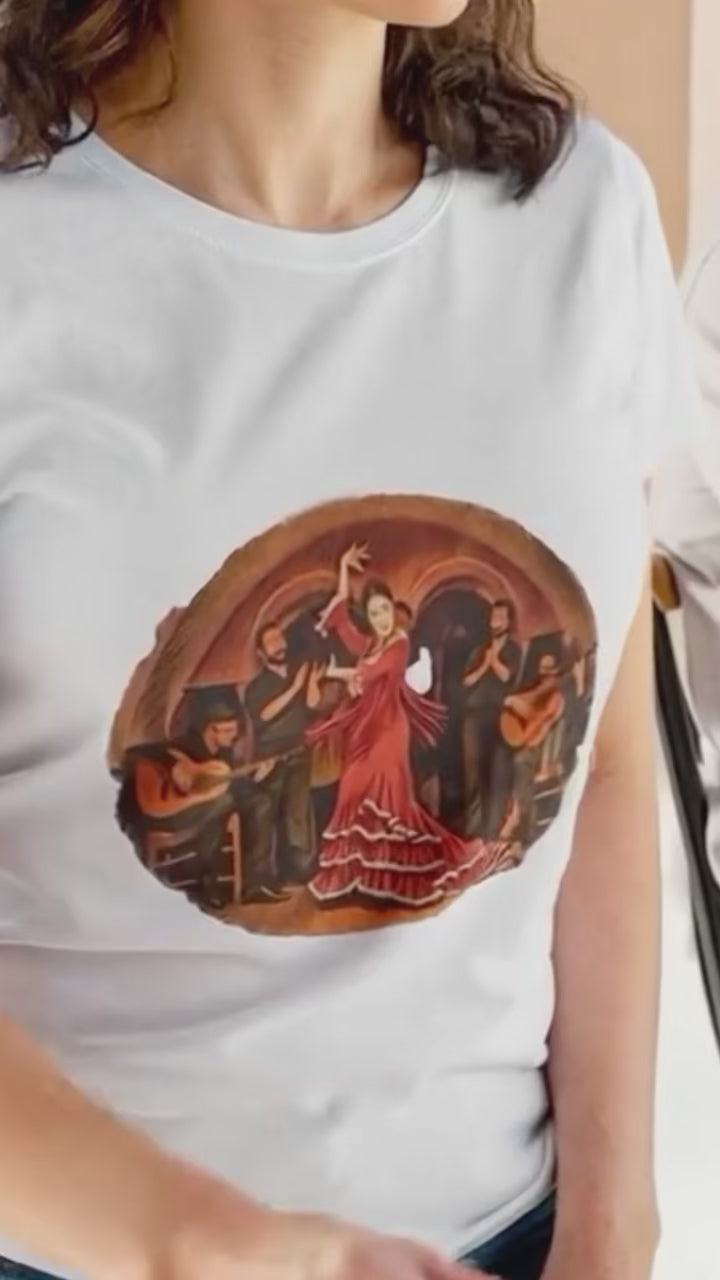 Flamenco Dancing (Seville, Spain) - Women's T-Shirt