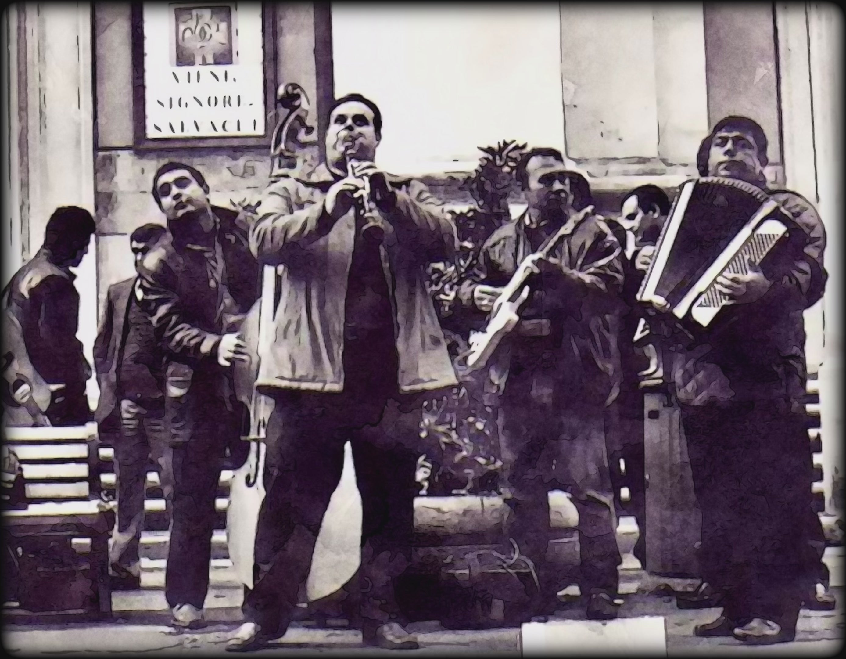 Roman Street Band - Unisex with sleeve patch (Roma, Italia)