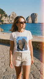 Island of Capri 1 - Women's T Shirt (Rock Formation)